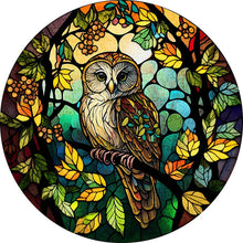 Charger l&#39;image dans la galerie, Puzzle 2D en Bois - Chouette Ensoleillée