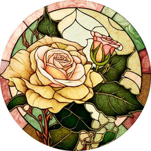 Charger l&#39;image dans la galerie, Puzzle 2D en Bois - Rose Jaune Clair