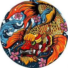 Charger l&#39;image dans la galerie, Puzzle 2D en Bois - Poisson tête de dragon