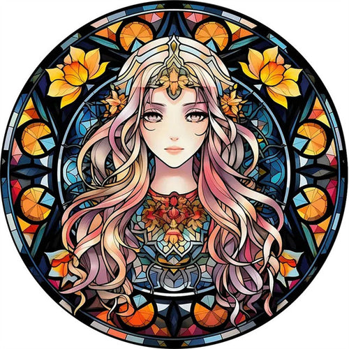 Puzzle 2D en Bois - Déesse des Fleurs