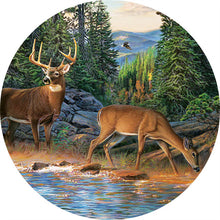 Charger l&#39;image dans la galerie, Puzzle 2D en Bois - Cerf dans la Nature