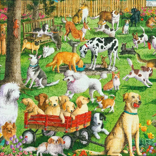 Puzzle 2D en Bois - Chiens