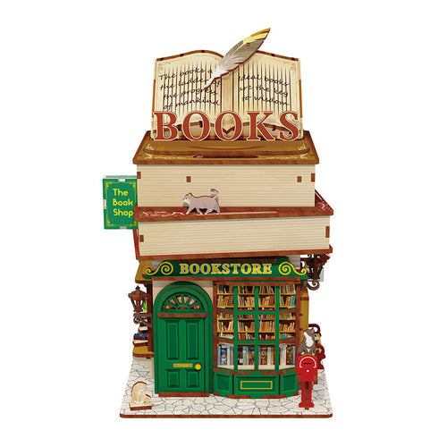 Maison Miniature Librairie du Temps