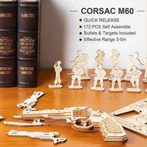 Puzzle 3D Pistolet Corsac M60