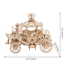 Charger l&#39;image dans la galerie, Puzzle 3D Chariot à citrouille