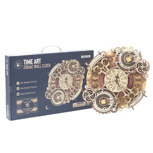 Puzzle 3D Horloge murale du zodiaque