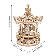 Charger l&#39;image dans la galerie, Puzzle 3D Carrousel romantique