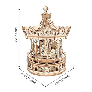 Puzzle 3D Carrousel romantique