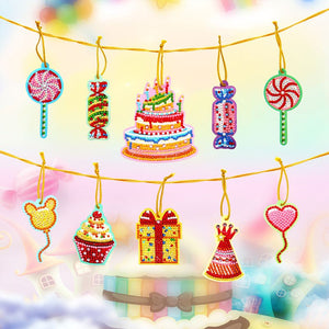 Pendentif Diamond Painting Ensemble de 10 pièces