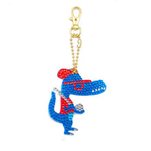 Charger l&#39;image dans la galerie, Pendentif Diamond Painting Dinosaures Cool Ensemble de 4 pièces