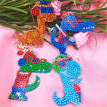 Charger l&#39;image dans la galerie, Pendentif Diamond Painting Dinosaures Cool Ensemble de 4 pièces