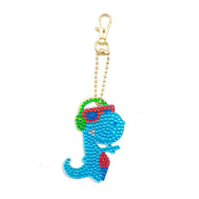 Charger l&#39;image dans la galerie, Pendentif Diamond Painting Dinosaures Cool Ensemble de 4 pièces
