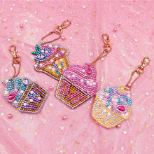Charger l&#39;image dans la galerie, Pendentif Diamond Painting Muffin Ensemble de 4 pièces
