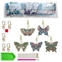 Charger l&#39;image dans la galerie, Charms Papillon Diamond Painting Ensemble de 5 Pièces