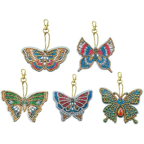 Charms Papillon Diamond Painting Ensemble de 5 Pièces