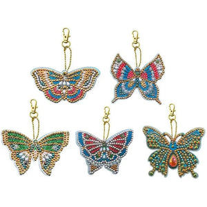 Charms Papillon Diamond Painting Ensemble de 5 Pièces