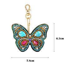 Charger l&#39;image dans la galerie, Ensemble de Pendentifs Papillon Diamond Painting de 6 pièces