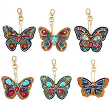 Charger l&#39;image dans la galerie, Ensemble de Pendentifs Papillon Diamond Painting de 6 pièces