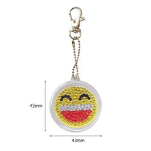 Charger l&#39;image dans la galerie, Pendentif Diamond Painting Smiley Ensemble de 5 pièces
