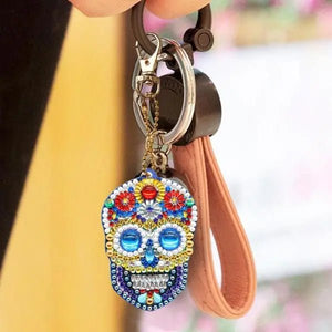 Pendentif Crâne Diamond Painting Ensemble de 4 pièces