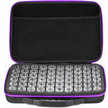 Charger l&#39;image dans la galerie, Étui Diamond Painting Violet avec 60 Compartiments + Accessoires