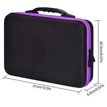 Charger l&#39;image dans la galerie, Étui de Rangement Diamond Painting Violet avec 60 Compartiments + Accessoires