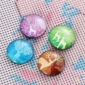 Aimant de maintien Diamond Painting / Cerf 4 Designs Accessoire