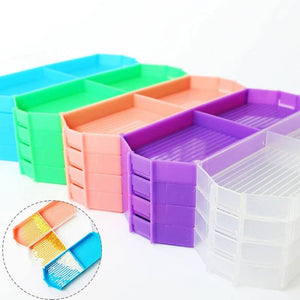 Double Plateau Organisateur Diamond Painting Accessoires