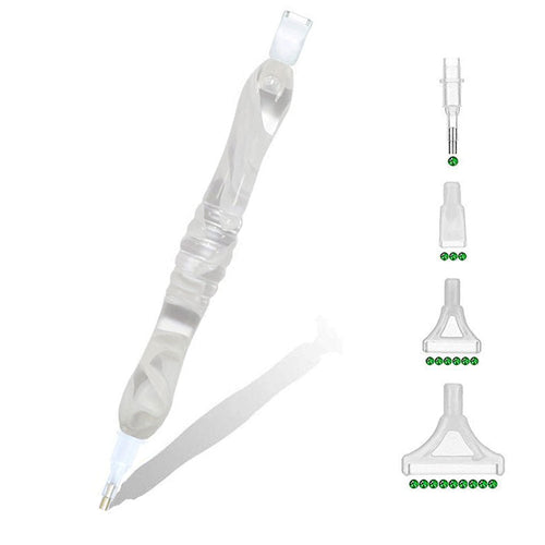 Stylo Premium Diamond Painting Blanc 5 Variantes