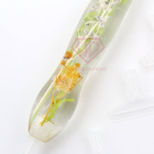Charger l&#39;image dans la galerie, Stylo Premium Ergonomique Diamond Painting Plantes Vertes Orange