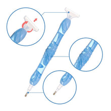 Charger l&#39;image dans la galerie, Stylo Premium Diamond Painting Bleu Clair 5 Variantes
