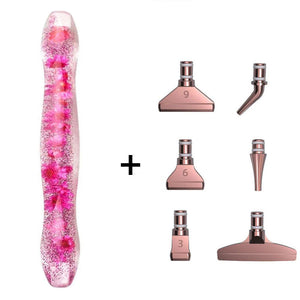 Stylo Premium Ergonomique Diamond Painting Fleurs Roses 5 Variantes
