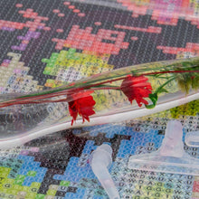 Charger l&#39;image dans la galerie, Stylo Premium Ergonomique Diamond Painting Fleurs Rouges