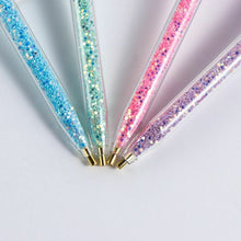 Charger l&#39;image dans la galerie, Stylo à Paillettes Diamond Painting avec Pompon en 4 Couleurs Accessoire