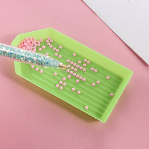 Stylo à Paillettes Diamond Painting avec Pompon en 4 Couleurs Accessoire