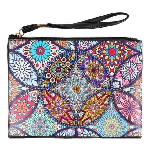 Sac Poignet Diamond Painting avec Fleurs