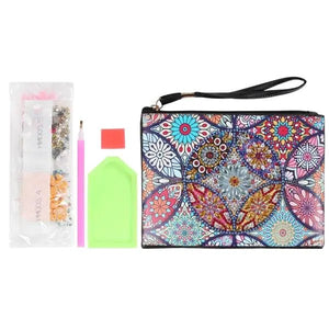 Sac Poignet Diamond Painting avec Fleurs