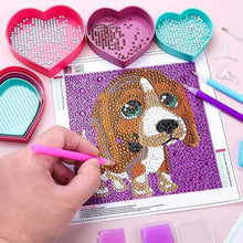 Charger l&#39;image dans la galerie, Plateau Organisateur en Forme de Cœur Diamond Painting Accessoire