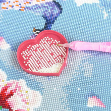 Charger l&#39;image dans la galerie, Plateau Organisateur en Forme de Cœur Diamond Painting Accessoire