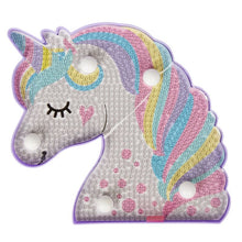 Charger l&#39;image dans la galerie, Lumière LED Diamond Painting Licorne