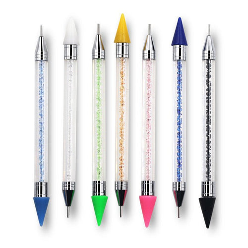 Stylo en Cristal Diamond Painting pour Pierres AB en 7 Couleurs