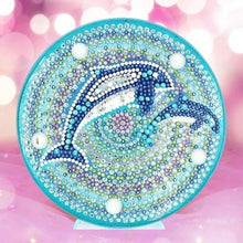 Charger l'image dans la galerie, Lampe LED Diamond Painting Dauphins