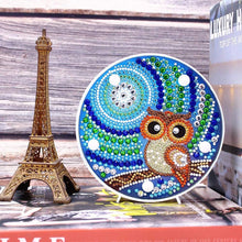 Charger l'image dans la galerie, Lampe LED Diamond Painting Hibou