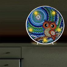 Charger l'image dans la galerie, Lampe LED Diamond Painting Hibou
