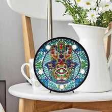 Charger l'image dans la galerie, Lampe LED Diamond Painting Main Hamsa