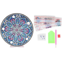 Charger l'image dans la galerie, Lampe LED Diamond Painting Fleur Mandala