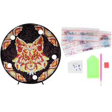 Charger l'image dans la galerie, Lampe LED Diamond Painting Renard Mandala
