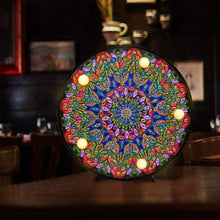 Charger l'image dans la galerie, Lumière LED Diamond Painting Mandala Vert