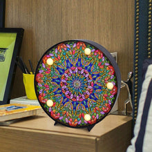 Charger l'image dans la galerie, Lumière LED Diamond Painting Mandala Vert