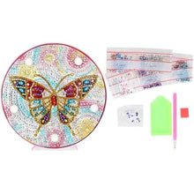 Charger l'image dans la galerie, Lampe LED Diamond Painting Papillon
